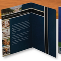 Presentation Folder w/ 2 Unglued Pockets (1 Color/1 Side)